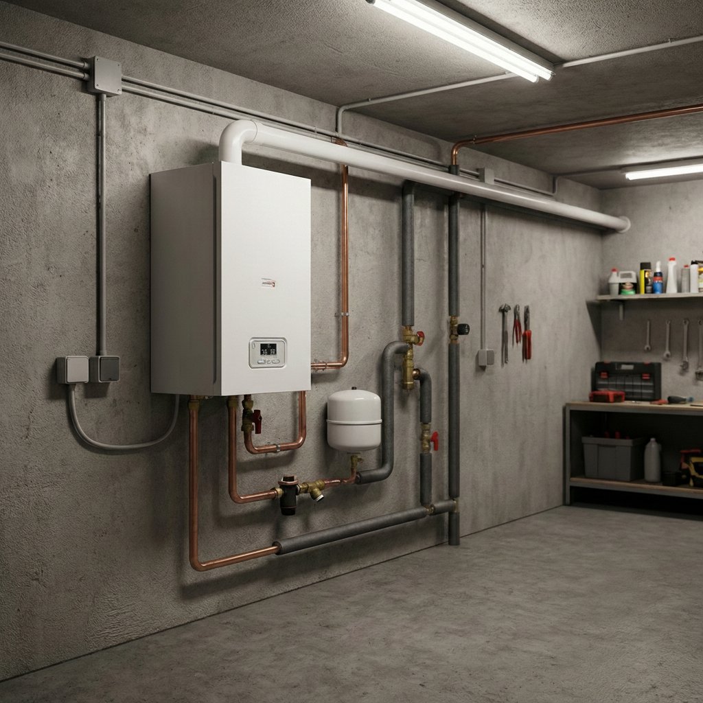 elektrický kotel techická místnost