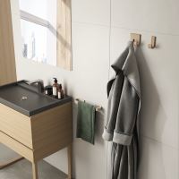 GEDY HIMALAYA držák ručníků 300x69mm, bambus (HY2130) (2)