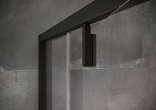 RAVAK Sprchové dveře Nexty NDOP1-80 satin+Transparent (03O40U00Z1) (1)