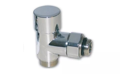 IVAR Koupelnové regulační šroubení OPTIMA DV 030 - 1/2"xM24; rohové; chrom (530041CHROM)