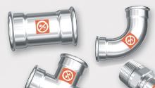 FRABOPRESS C-STEEL Uhlíková ocel oblouk 35 45° F x F