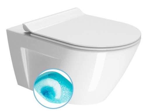 GSI NORM WC závěsné, splachování SWIRLFLUSH, 55x36 cm, ExtraGlaze