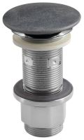 SAPHO Umyvadlová výpust 5/4“, click-clack, betonová zátka, stříbrná (FG919) (1)