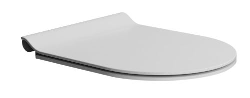 GSI WC sedátko SLIM soft close, duroplast, bílá mat/chrom