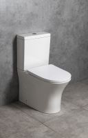 BRUCKNER LEON RIMLESS WC kombi mísa s nádržkou, spodní/zadní odpad, bílá (201.437.4) (3)