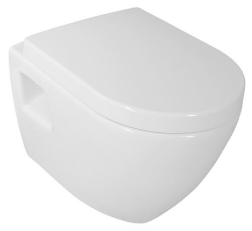 Aqualine NERA WC závěsné 35,5x50 cm, bílá
