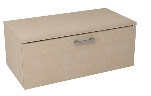 Sapho MAKALA skříňka s vrchní deskou 89,5x35x45,2 cm, dub benátský