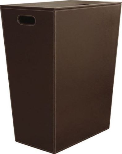 KOH-I-NOOR ECO PELLE koš na prádlo 47x60x30cm, hnědá (2463DB)