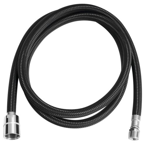 AQUALINE Sprchová hadice pro výsuvné sprchy, F1/2"-M1/4", 150cm, černá (ND1107-70-01)