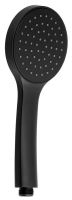 Sapho Ruční sprcha, 1 funkce, průměr 102mm, ABS/černá Sapho Ruční sprcha, 1 funkce, průměr 102mm, ABS/černá