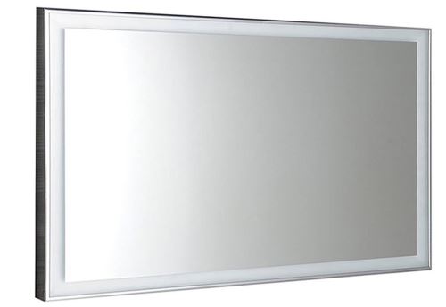 Sapho LUMINAR LED podsvícené zrcadlo v rámu 1200x550mm, chrom