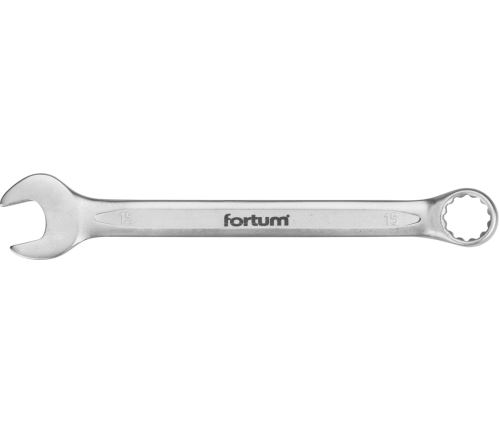 FORTUM Klíč očkoplochý, 15mm