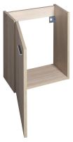 AQUALINE ZOJA umyvadlová skříňka 39,5x50x22cm, dub platin (51049DP) (1)