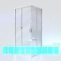 RAVAK Sprchové dveře BLIX BLDP4 160 bright alu+Transparent (0YVS0C00Z1) (2)