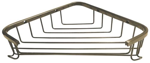 SAPHO DIAMOND rohová police do sprchy, 240x40x150mm, bronz (1318-10)