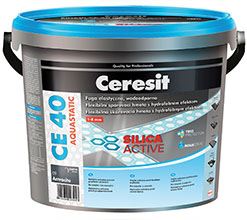 CERESIT Hmota spárovací CE40 Aquastatic 03 carrara, 5kg (2013169)