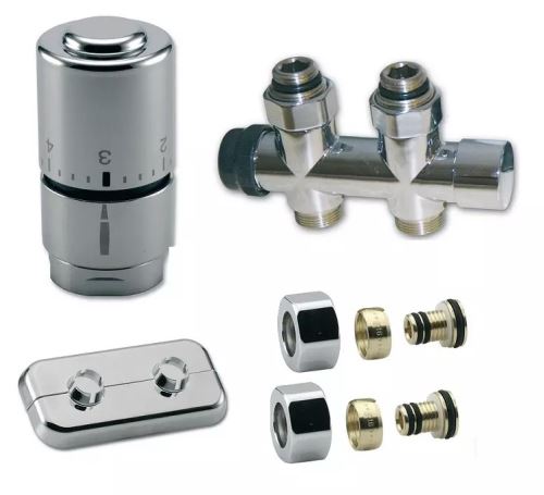 IVAR kit ventil koupelnový OPTIMA - IVAR.KIT DV 10316  INOX - přímý