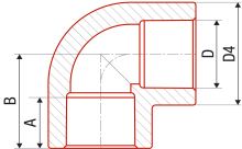 PPR Koleno 63 90° (1)