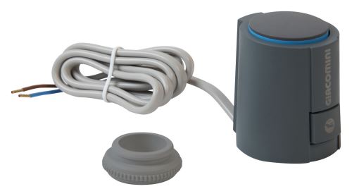 GIACOMINI Termoelektrická hlava bez proudu zavřeno (NC), připojení M30 x 1,5 (R473HEX001)