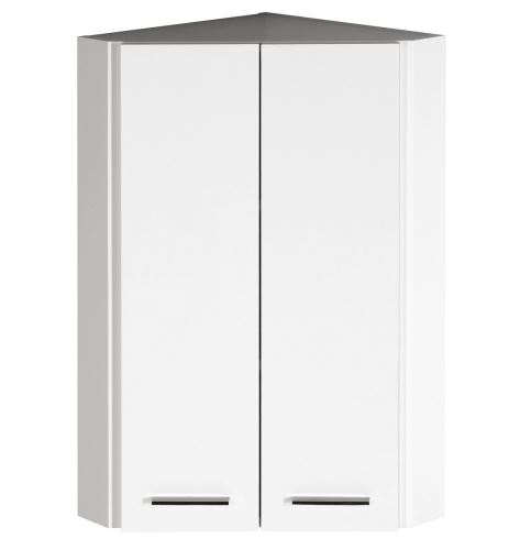 Aqualine ZOJA/KERAMIA FRESH horní skříňka rohová 35x76x35cm, bílá