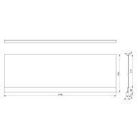 Polysan PLAIN NIKA panel 175x59cm (2)