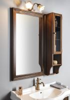 Sapho RETRO skříňka k zrcadlu 25x115x20cm, buk, pravá (3)