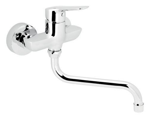NOVASERVIS Umyvadlová/Dřezová umyvadlová baterie 100 mm Metalia 54, chrom (54074/T,0)