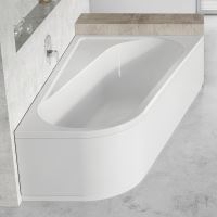 RAVAK Vana CHROME 170x105 L snowwhite (CA31000000)