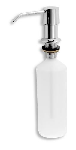 NOVASERVIS Dávkovač prostředku na mytí nádobí, objem 500 ml chrom (69037,0)
