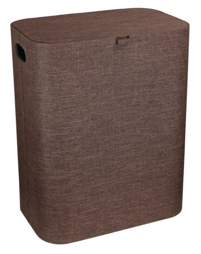 KOH-I-NOOR BELLAGIO koš na prádlo 50,2x62,5x32cm, hnědá (3063SB)