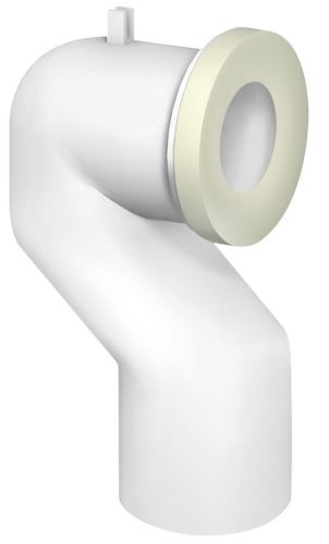 Bruckner WC koleno 90°, průměr 110 mm, ABS/bílá