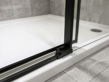GELCO LUXOR BLACK sprchové dveře 1300mm, čiré sklo (GU1213B) (4)