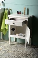 Sapho RETRO skříňka 60x80x38cm, starobílá, pravá (1)