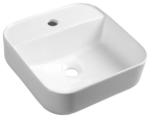 Sapho MOLVENO keramické umyvadlo 39,5x14x39,5 cm, na desku