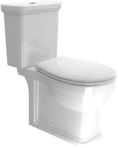 GSI CLASSIC WC kombi, spodní/zadní odpad, bílá (WCSET06-CLASSIC)