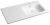SAPHO ARECA umyvadlo, litý mramor, 101x51,5cm, pravé, bílá (AC101R) SAPHO ARECA umyvadlo, litý mramor, 101x51,5cm, pravé, bílá (AC101R)