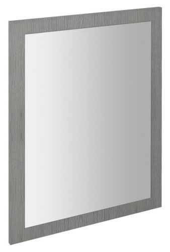 Sapho LARGO zrcadlo v rámu 600x800x28mm, dub stříbrný