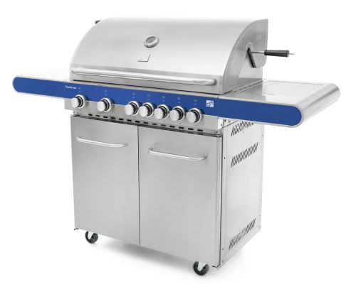 G21 Plynový gril G21 Florida BBQ Premium line, 7 hořáků + zdarma redukční ventil (GAH-7RBSBLUE)