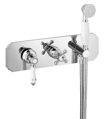 Sapho VIENNA podomítková sprchová baterie s ruční sprchou, 2 výstupy, chrom