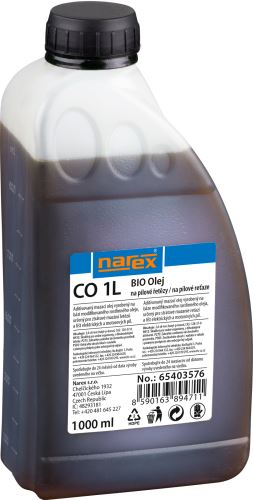 NAREX Biologický olej pro ztrátové mazání řetězu a lišt CO 1L (65403576)