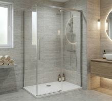 GELCO LUXOR boční stěna 800mm, čiré sklo (GU5680CH) (1)