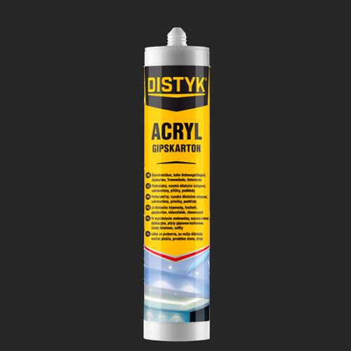DISTYK Akrylový tmel na sádrokartony 310 ml bílá (20102BDEU)