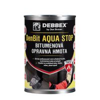DEBBEX DenBit AQUA STOP - Bitumenová opravná hmota 3 kg plechovka černá (11020BI) DEBBEX DenBit AQUA STOP - Bitumenová opravná hmota 3 kg plechovka černá (11020BI)