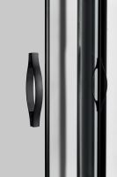 GELCO SIGMA SIMPLY BLACK čtvrtkruhová sprchová zástěna 1000x1000 mm, R550, čiré sklo (GS5510B) (10)