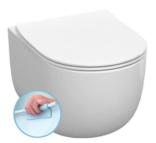 Kerasan FLO WC závěsné NORIM 37x54 cm