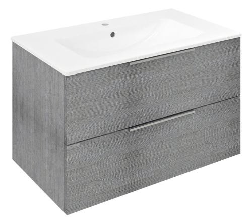 SAPHO CIRASA umyvadlová skříňka 79,8x52x46cm, dub stříbrný (CR801-1111)