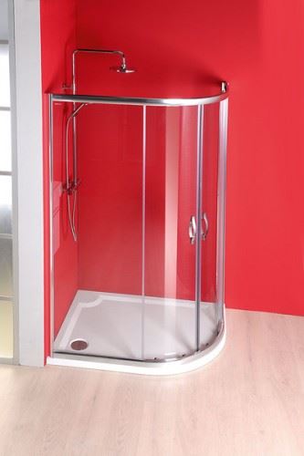 GELCO SIGMA čtvrtkruhová sprchová zástěna 1200x900mm, R550, 2 dveře, L/R, čiré sklo (SG1290)