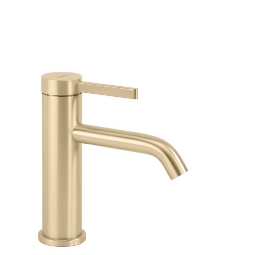 REA Umyvadlová baterie RIVO nízká, Brush Gold (REA-B6533)