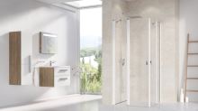 RAVAK Sprchový kout CHROME CRV2-100 Bright Alu+Transparent (1QVA0C00Z1) (3)