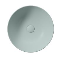 GSI PURA umyvadlo na desku průměr 42 cm, ghiaccio mat (1)